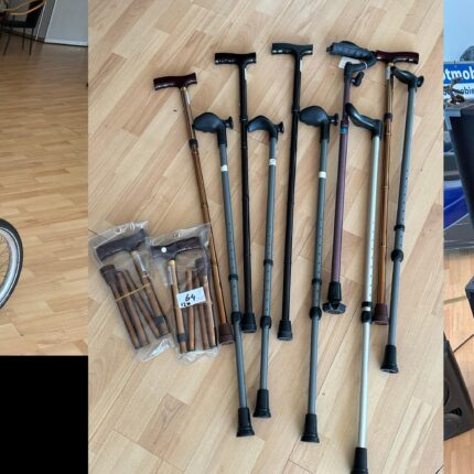 150. Verzamelkavel, diverse producten oa scootmobielen